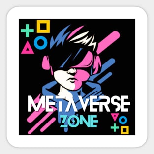 Metaverse Zone Sticker